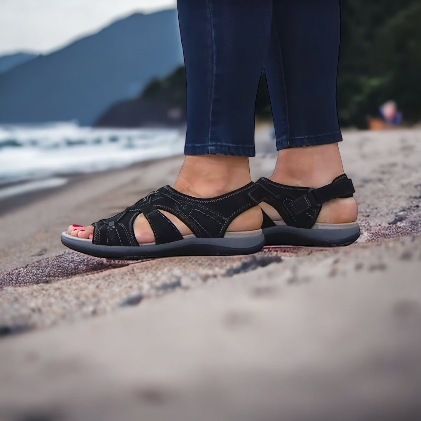 Sandra | Orthopädische Sandalen - Erröten - 35 - 