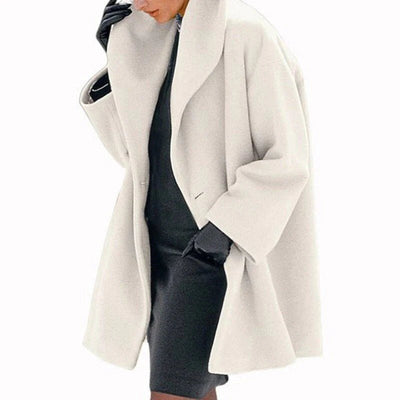 Sanna | Ein eleganter und warmer Winterjacke - Creme - S - 