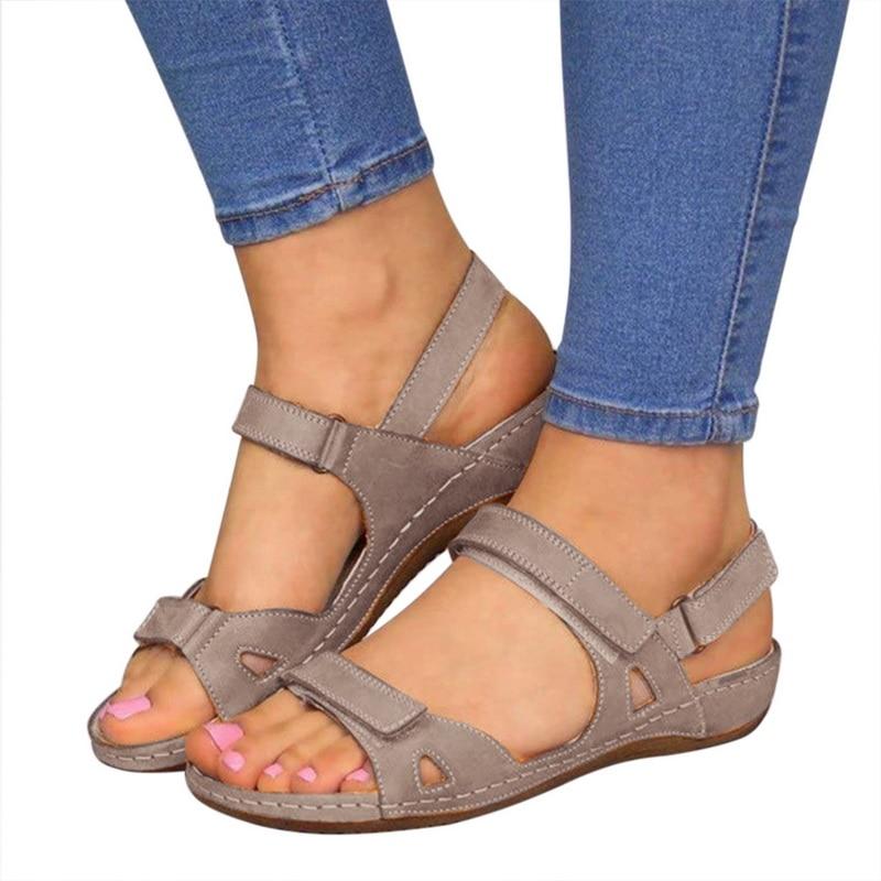 Sarah - Orthopädische Komfortsandale mit weichem Fußbett - Sandals - Temala