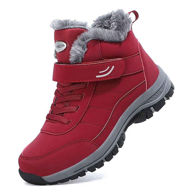 SkyStep - Orthopädische Winterschuhe - Rot - 35 - 