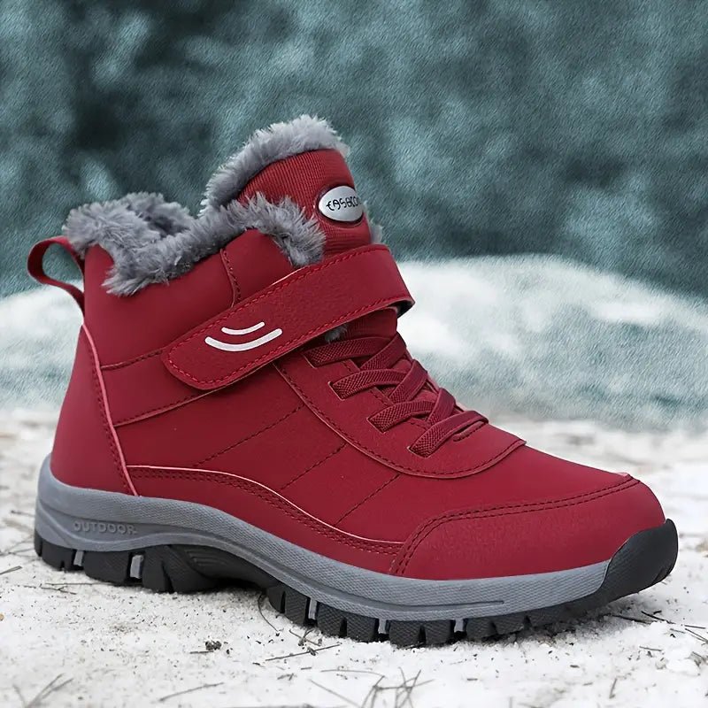 SkyStep - Orthopädische Winterschuhe - Rot - 35 - 