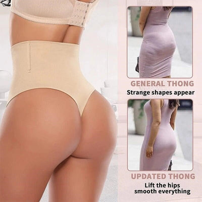 SlimCurve 2.0 Bauchkontroll - Shapewear String | 1+2 Gratis! - Beige - S - 