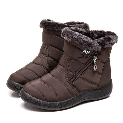 SnowFlex - Orthopädische Winterstiefel - Braun - 35 - 