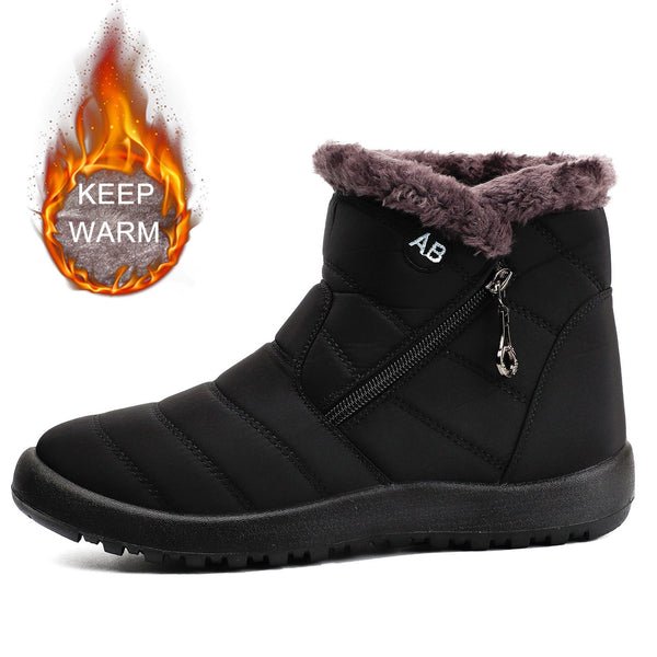 SnowStride 2.0 - Wasserdichte Damen - Winterstiefel - Rot - 35 - 