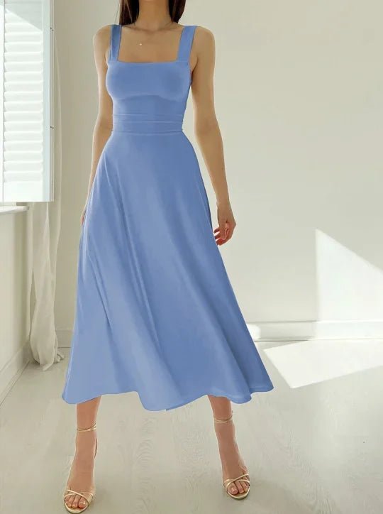 Solene - Figurbetontes sexy Kleid - Blau - 2XS - 