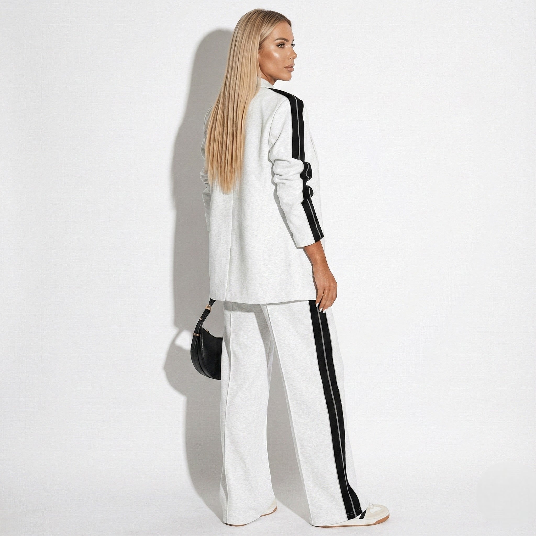 Sophie – Damen Anzug Set mit seitlichem Streifen - Zweiteilige Sets - Temala