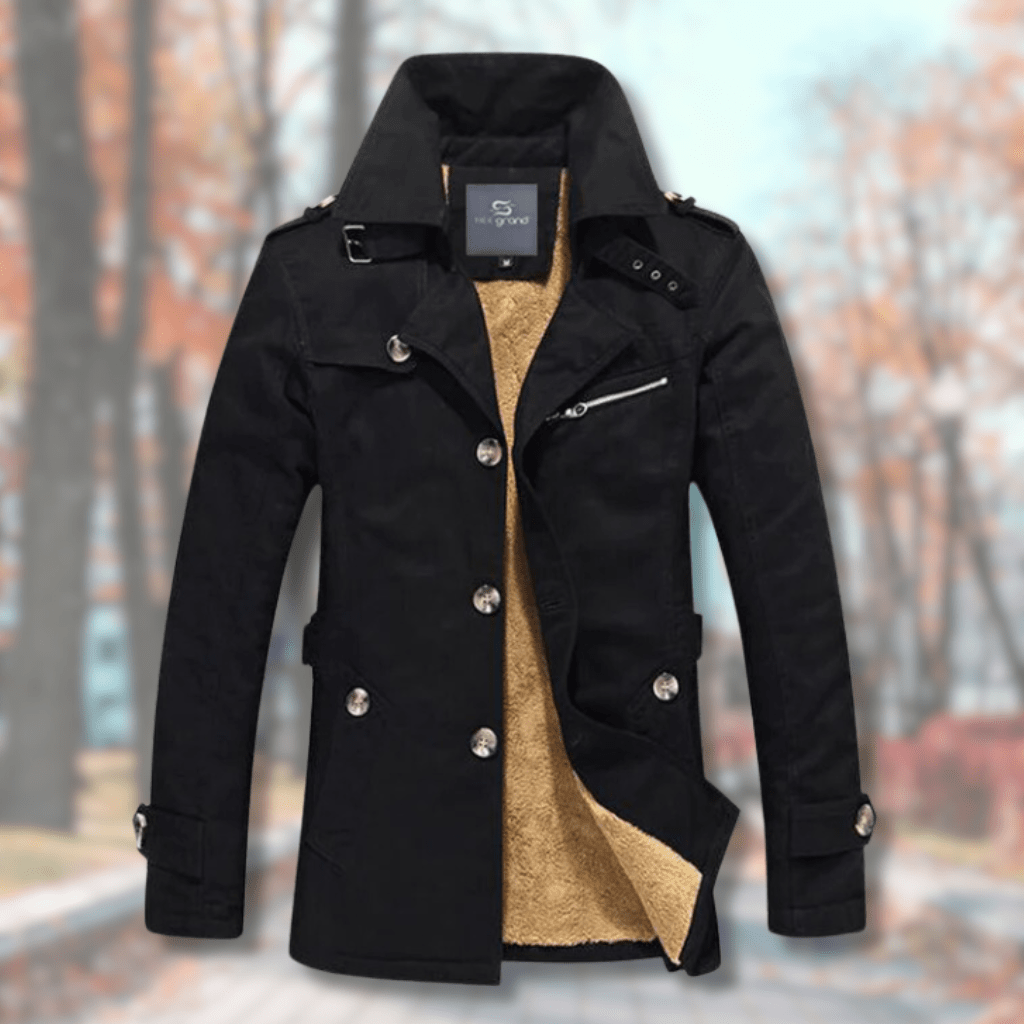 Stylish Men's Comfort Jacket 2.0 - Stylische, vielseitige und gemütliche Oberbekleidung - Schwarz - S - 