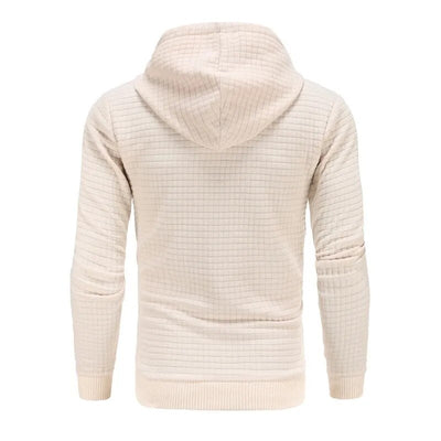 Sweater 2.0 - Langarmkapuze mit Kordelzug für Männer - Beige - S - 