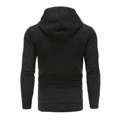 Sweater 2.0 - Langarmkapuze mit Kordelzug für Männer - Schwarz - S - 