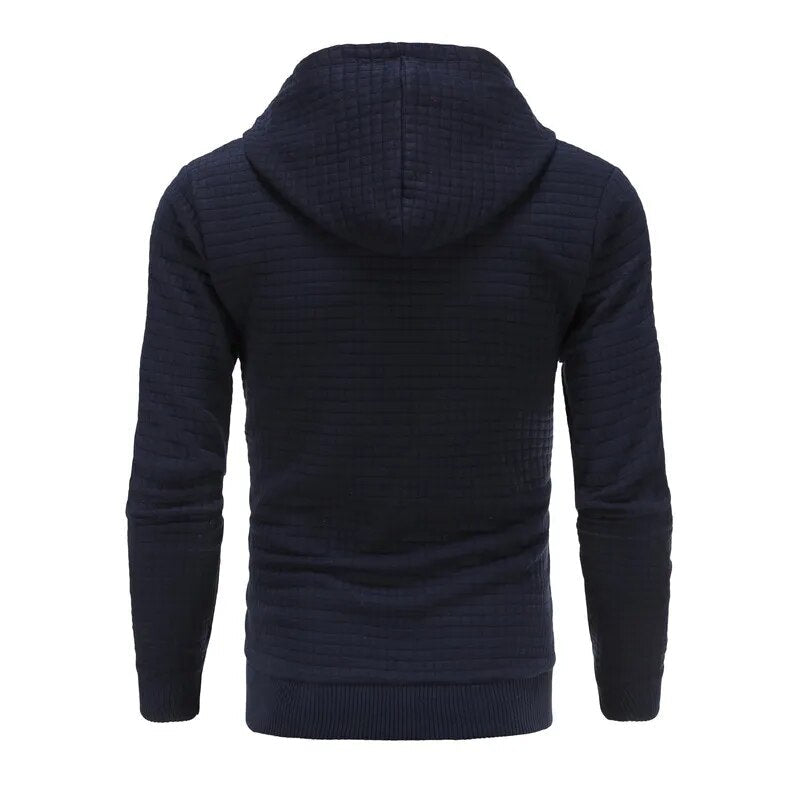 Sweater 2.0 - Langarmkapuze mit Kordelzug für Männer - Blau - S - 