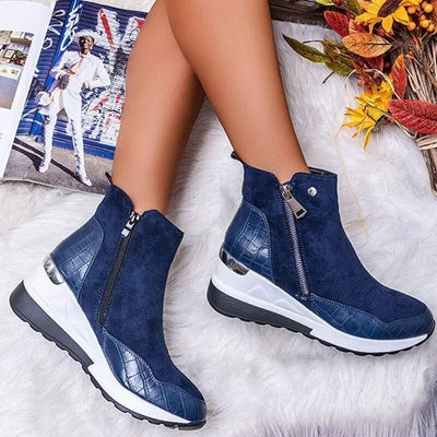 Sydney - Orthopädische Winterstiefel - Blau - 35 - 