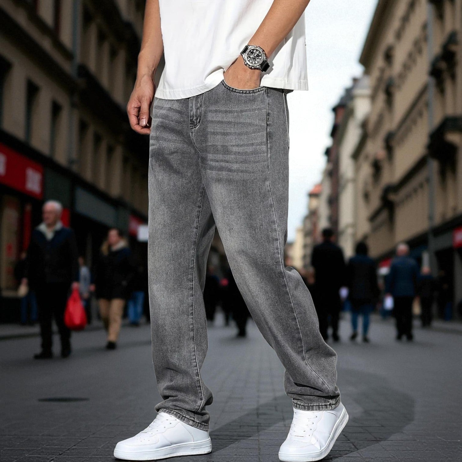 Theo – Jeans mit geradem Bein - Jeans - Temala