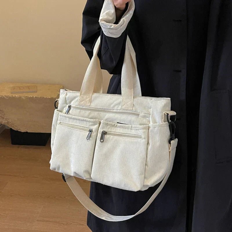 Tovis - Cord - Tasche - Weiß - 