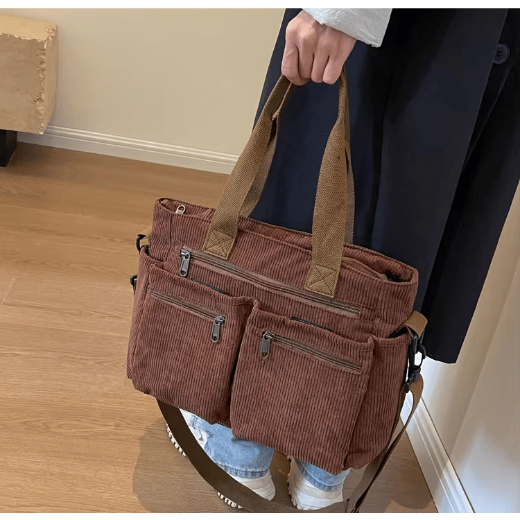 Tovis - Cord - Tasche - Weiß - 