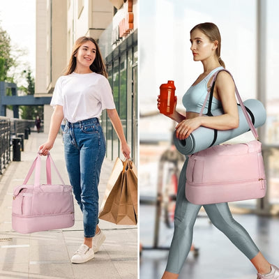 Travelista - Vielseitige Reisetasche - Rosa - 