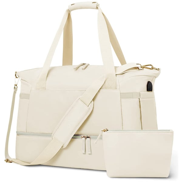 Travelista - Vielseitige Reisetasche - Beige - 