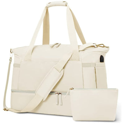 Travelista - Vielseitige Reisetasche - Beige - 