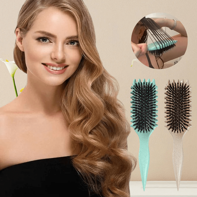 Tressy - 3 - in - 1 Locken - Haarbürste - Mintgrün - 