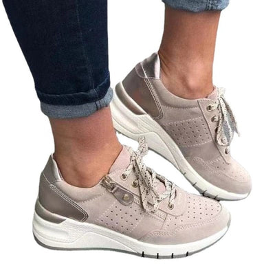 Vera - Gemütliche Orthopädische Damenschuhe - Beige - 35 - 