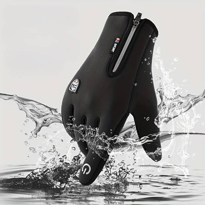 Vexor - Wasserdichte rutschfeste Handschuhe - Schwarz - M - 