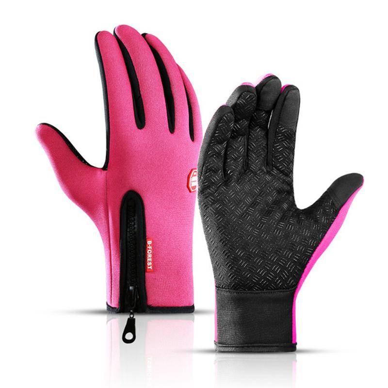 Vexor - Wasserdichte rutschfeste Handschuhe - Rosa - M - 