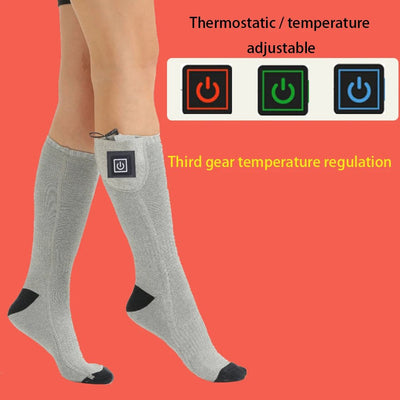 WarmFlex - Elektrisch beheizte Socken - Grau - 