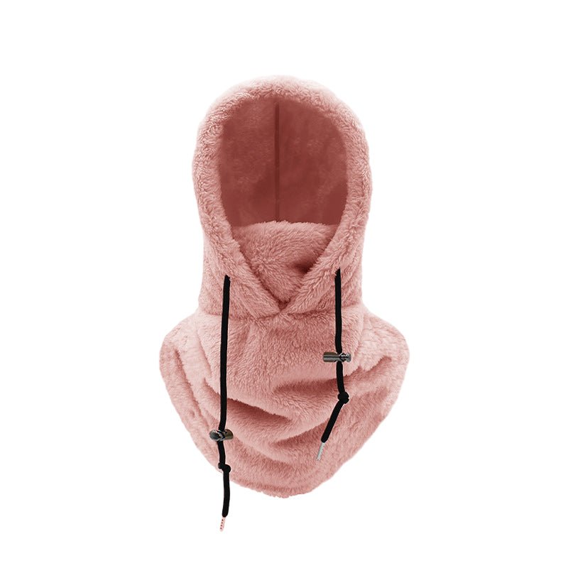 Warmio - Vielseitige Fleece - Mütze - Rosa - 