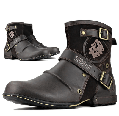 Winston - Stiefel im Vintage - Stil für Männer - Kaffee - 39 - 