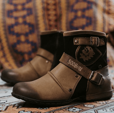 Winston - Stiefel im Vintage - Stil für Männer - Braun - 39 - 